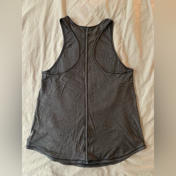 Grey lululemon racer back tank top - Picture 1 of 3